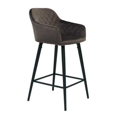 Полубарный стул Antiba Серо-коричневый (31436137)