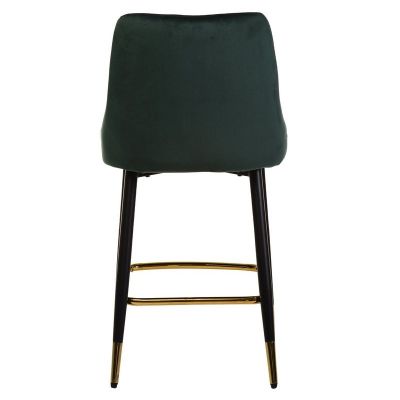Полубарный стул B-128 Изумрудный-вельвет (23463150) с доставкой
