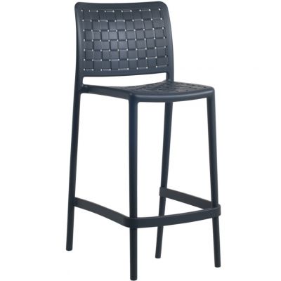 Полубарный стул Fame-S Bar 65cm Антрацит (27446097)