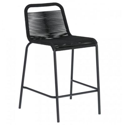 Напівбарний стілець GLENVILLE Чорний (90897247)