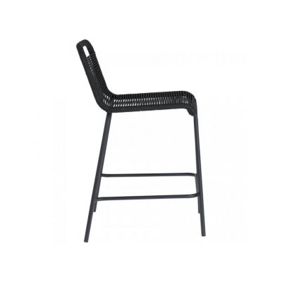 Напівбарний стілець GLENVILLE Чорний (90897247) дешево