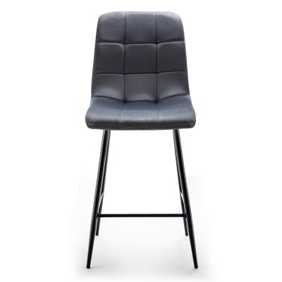 Полубарный стул Indigo Velvet Темно-серый (44479173) дешево