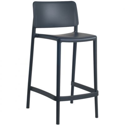 Напівбарний стілець стул Joy-S Bar 65cm Антрацит (27446086)