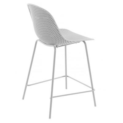 Напівбарний стілець Quinby Білий (90637629) дешево