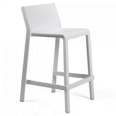 Напівбарний стілець Trill Stool Mini Bianco (13519062)