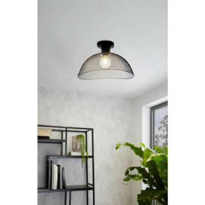 Потолочный светильник POMPEYA 1 Черный (110735716) дешево