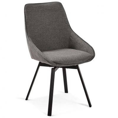Поворотный стул Haston Темно-серый (90637606)