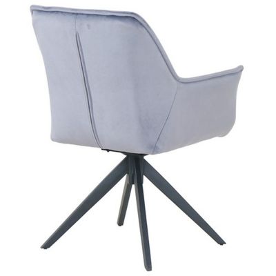 Поворотний стілець R-68 Сірий-вельвет (23724953) с доставкой