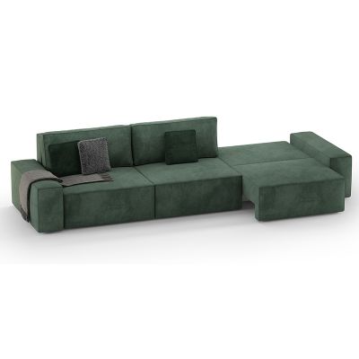 Прямий диван Loft Зелений (114742320) с доставкой