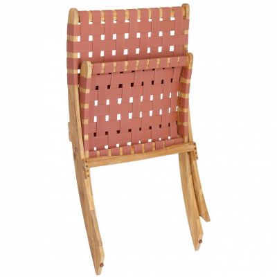Розкладний стілець Chabeli Теракотовий (90935643) с доставкой