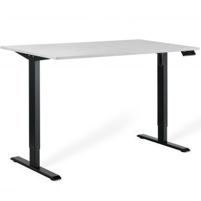 Регульований стіл ADAPWORK SmartDesk 138х68 Сірий бетон, Чорний (106735888)