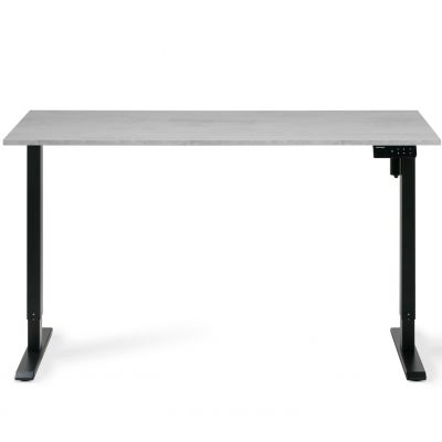 Регулируемый стол ADAPWORK SmartDesk 138х68 Серый бетон, Черный (106735888) недорого