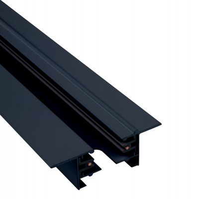 Шинопровод Profile recessed trac IP20 100 см Черный (109985024)