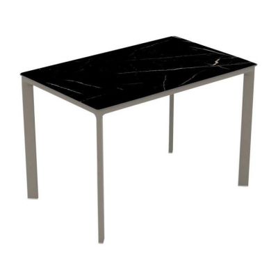Стол Meet 120х80 black marble, taupe (1691270951)