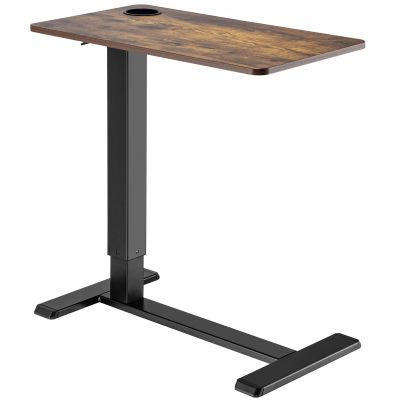 Стол OfficePro ODM366 71x40 Dark wood, Black (1311033025) дешево