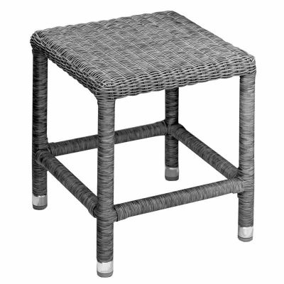 Стол приставной Monte Carlo 35х35 Серебристо-серый (126830046)