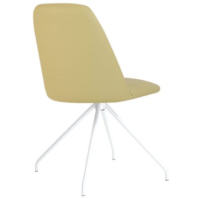 Поворотний стілець Milana SN SPIN 360 ECO 45, white (21441503) с доставкой