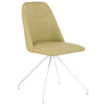 Поворотний стілець Milana SN SPIN 360 ECO 45, white (21441503)