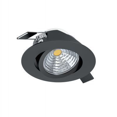 Точковий світильник SALICETO D8 2700К Чорний (110738417)