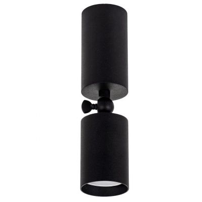 Точечный светильник Twin GU10 105-85 Black (111733684) недорого