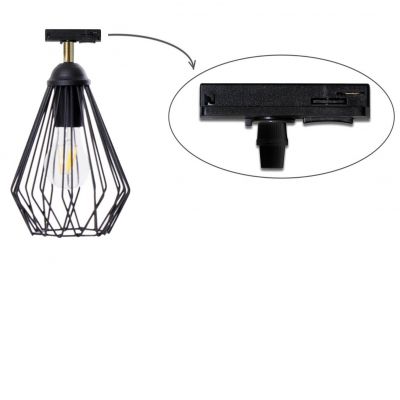 Трековый светильник Тrack Dribble TL160 Black (1111228523) дешево