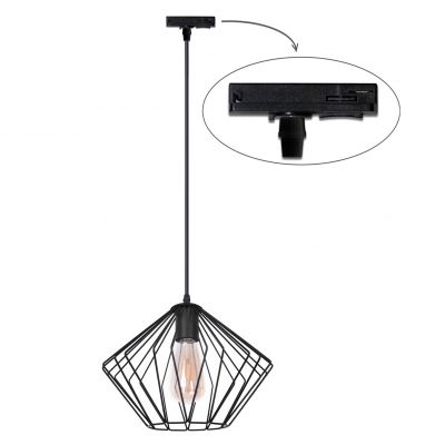 Трековый светильник Тrack Rhomb-S TP300-1000 Black (1111206559) недорого
