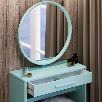 Туалетний столик з дзеркалом Аскольд Бірюзовий (68479452) недорого