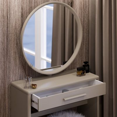 Туалетний столик з дзеркалом Аскольд Капучино (68479453) недорого