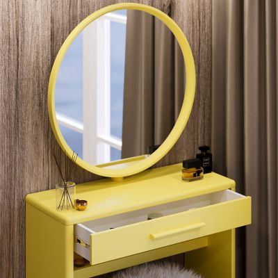 Туалетный столик с зеркалом Аскольд Желтый (68479451) недорого