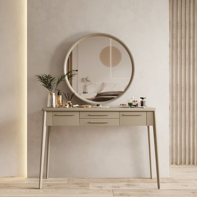 Туалетний столик з дзеркалом Боніто Капучино (68479466)