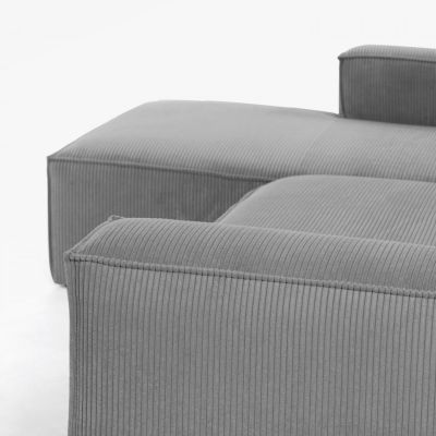 Угловой диван BLOK Светло-серый (90723831) с доставкой