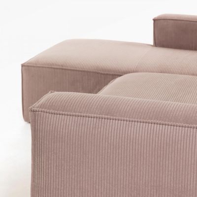 Кутовий диван BLOK Світло-рожевий (90723865) с доставкой