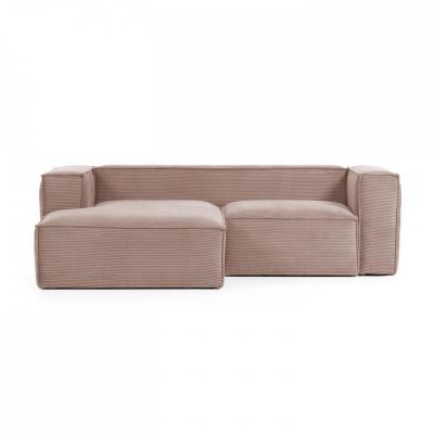 Угловой диван BLOK Светло-розовый (90723865)