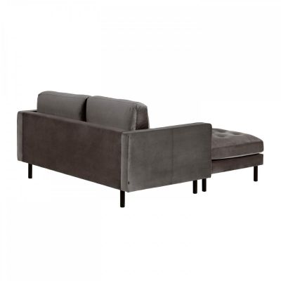Угловой диван BOGART 2-местный Темно-серый (90723876) дешево