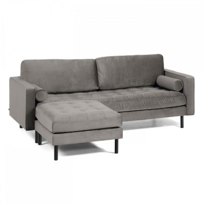 Кутовий диван BOGART 3-місний Сірий (90723879) дешево