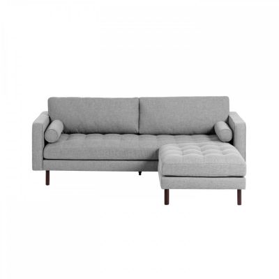 Угловой диван BOGART 3-местный Светло-серый (90723878) с доставкой