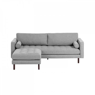 Угловой диван BOGART 3-местный Светло-серый (90723878)