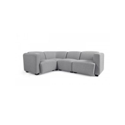 Угловой диван LEGARA 4-местный Светло-серый (90724057)