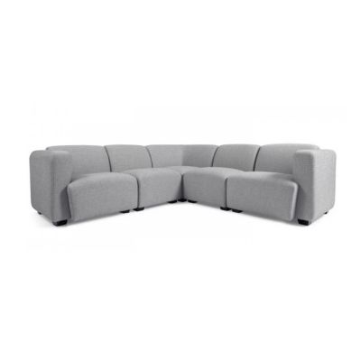 Кутовий диван LEGARA 4-місний Світло-сірий (90724058)