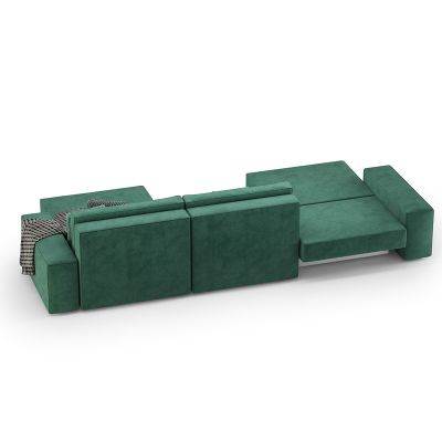Угловой диван Loft Зеленый (114742416) недорого