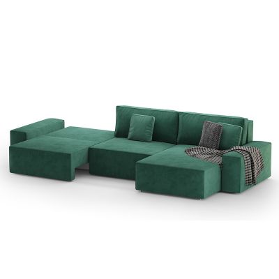 Угловой диван Loft Зеленый (114742416) с доставкой