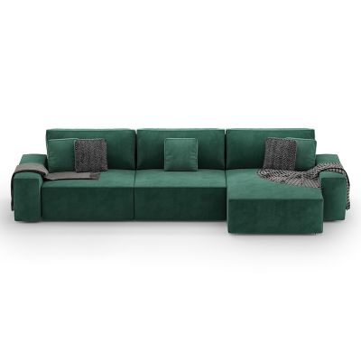 Угловой диван Loft Зеленый (114742416) недорого