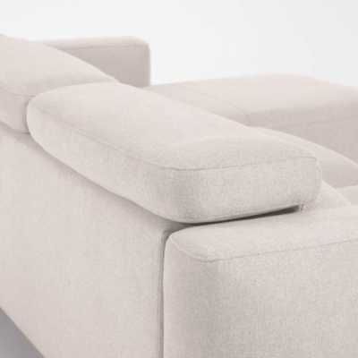 Угловой диван SINGA с правым шезлонгом Белый (90724130) недорого