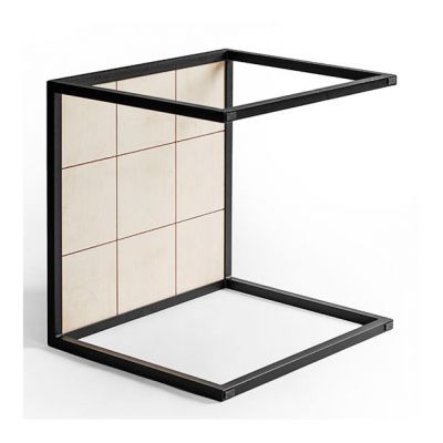 Журнальный стол Art Wood 500x500 Черный, 4 (43376600) с доставкой