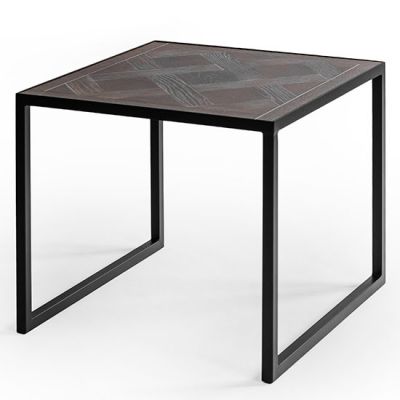 Журнальный стол Art Wood 620x620 Черный, 2 (43376584)