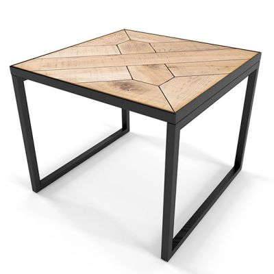 Журнальний стіл Art Wood 620x620 Чорний, 4 (43376586)