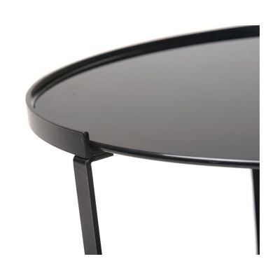 Журнальний стіл C-180 D70 Чорний (23382741) дешево