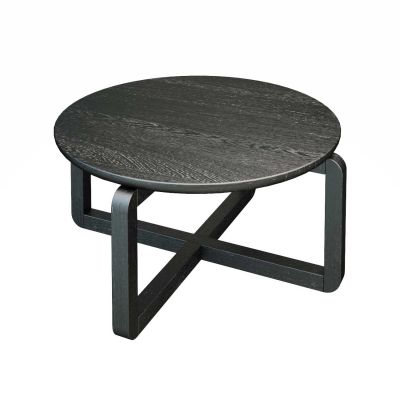 Журнальний стіл Diox LD-061 D74 Чорний ясен, Чорний ясен (51446179) недорого