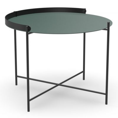 Журнальний стіл Edge Tray Table D62 Pine Green, Black (134936626)
