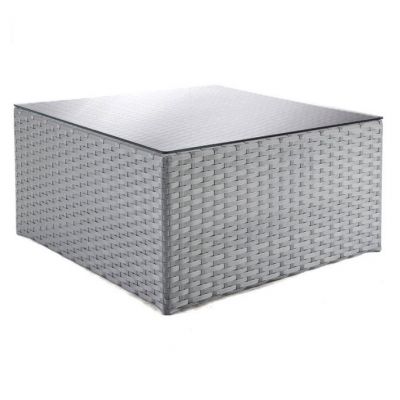 Журнальний стіл Гранд Куб квадратний 700х700 Світлий графіт (41376641)